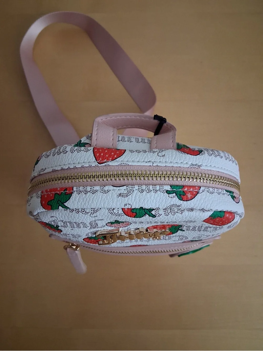 NWT Juicy Couture Strawberry Print Sling Bag